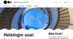 Desktop Screenshot of keskustakirjasto.fi